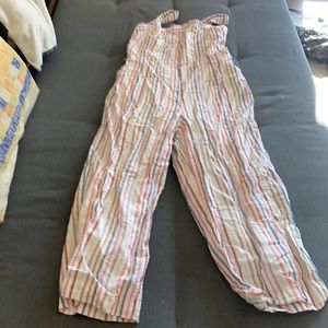 Gap colorful striped sz 16 jumpsuit